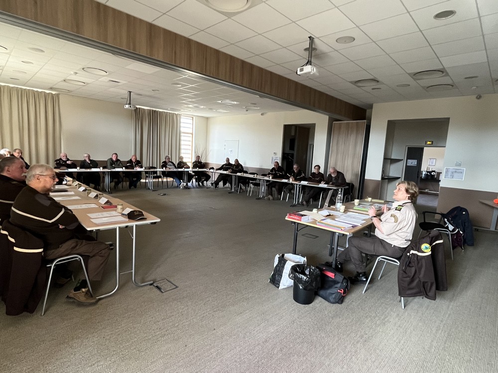 Encadrement des gardes assermentés